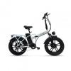 SkyJet BICI ELETTRICA CON PEDALATA ASSISTITA E-BIKE ROBUSTO 20" - 250W - BIANCO
